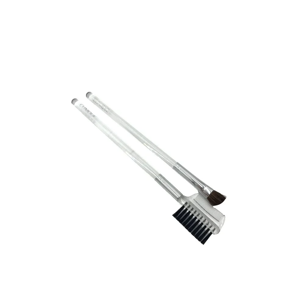 Clinique Eyeshadow 5‎ in & Brow Brush 6 in Clear Handle